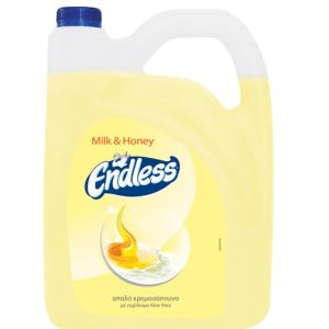 ENDLESS ΥΓΡΟ ΚΡΕΜΟΣΑΠΟΥΝΟ (milk & honey) 4lit