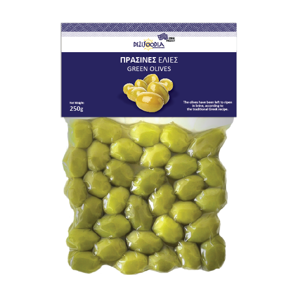 ΕΛΙΕΣ ΠΡΑΣΙΝΕΣ DELIFOODIA VACUUM