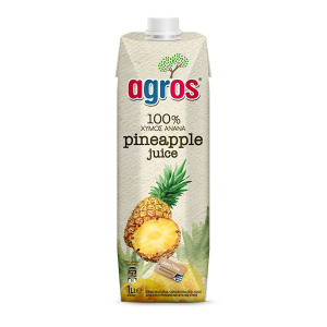 AGROS ΦΥΣΙΚΟΣ ΧΥΜΟΣ ΑΝΑΝΑ 1LT