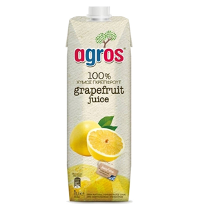 AGROS ΦΥΣΙΚΟΣ ΧΥΜΟΣ ΓΚΡΕΪΠΦΡΟΥΤ 1LT