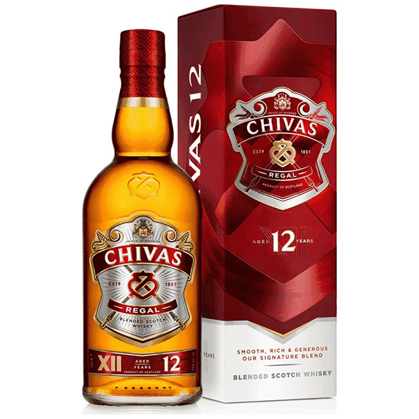 CHIVAS REGAL 12 YEARS OLD DELUXE WHISKEY 700ML