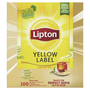 YELLOW LABEL TEA LIPTON 100 ΦΑΚΕΛΑΚΙΑ