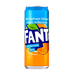 FANTA ΠΟΡΤΟΚΑΛΑΔΑ ΜΠΛΕ 330ML