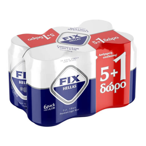 FIX HELLAS ΑΝΕΥ 330ML (5+1)  4x6  PACK