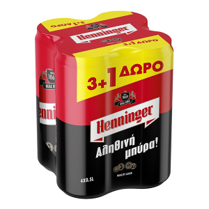 HENNINGER  500ML  (3+1)  6X4 PACK