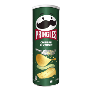 PRINGLES CHEESE & ONION ΠΑΤΑΤΑΚΙΑ 165GR