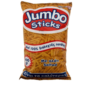 JUMBO STICKS ΜΕ ΑΛΑΤΙ 400GR