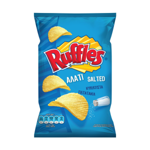 RUFFLES ΠΑΤΑΤΑΚΙΑ ΜΕ ΑΛΑΤΙ 400GR