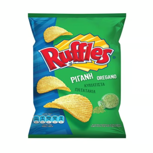 RUFFLES ΠΑΤΑΤΑΚΙΑ ΜΕ ΡΙΓΑΝΗ 400GR